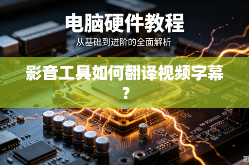 影音工具如何翻译视频字幕？
