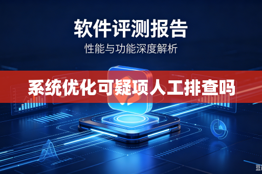 系统优化可疑项人工排查吗