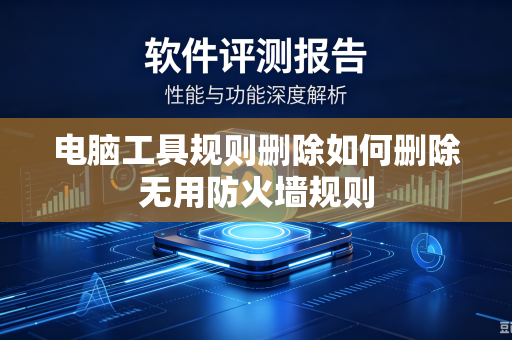 电脑工具规则删除如何删除无用防火墙规则