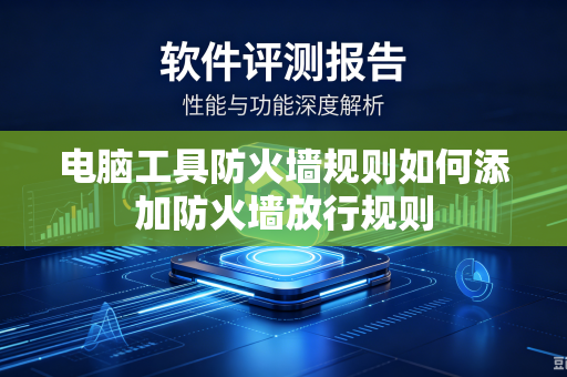 电脑工具防火墙规则如何添加防火墙放行规则
