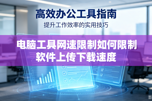 电脑工具网速限制如何限制软件上传下载速度