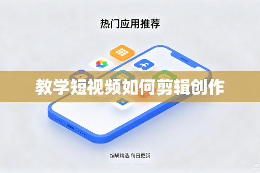 教学短视频如何剪辑创作