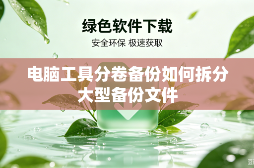 电脑工具分卷备份如何拆分大型备份文件