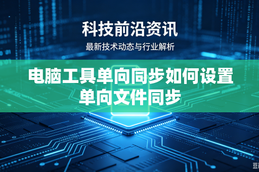 电脑工具单向同步如何设置单向文件同步