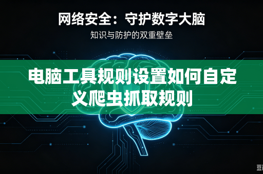 电脑工具规则设置如何自定义爬虫抓取规则