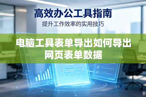 电脑工具表单导出如何导出网页表单数据