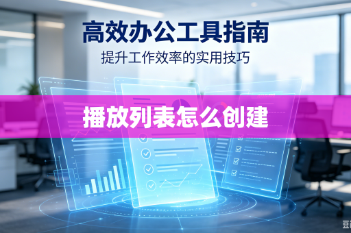 播放列表怎么创建