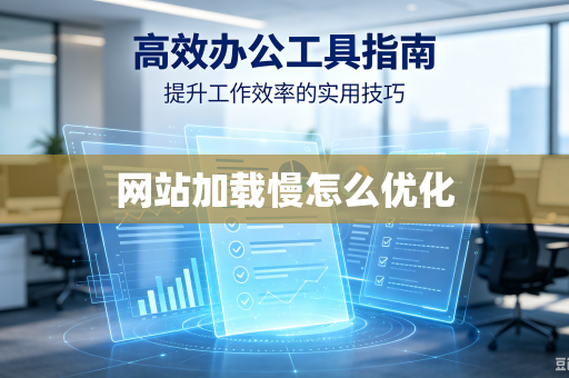 网站加载慢怎么优化