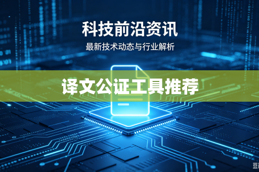 译文公证工具推荐