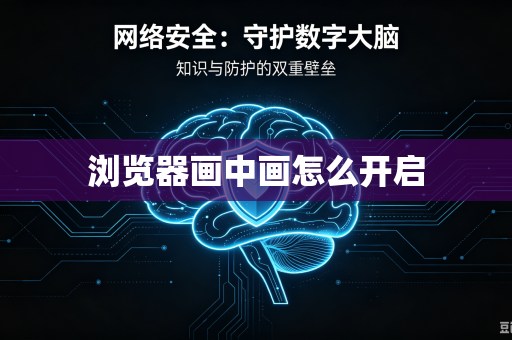 浏览器画中画怎么开启