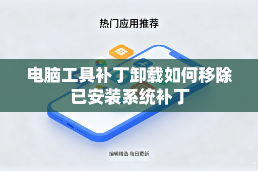 电脑工具补丁卸载如何移除已安装系统补丁