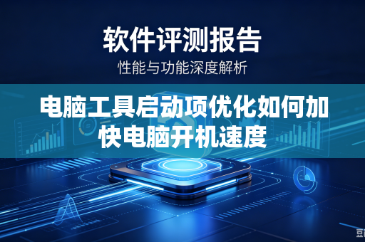电脑工具启动项优化如何加快电脑开机速度