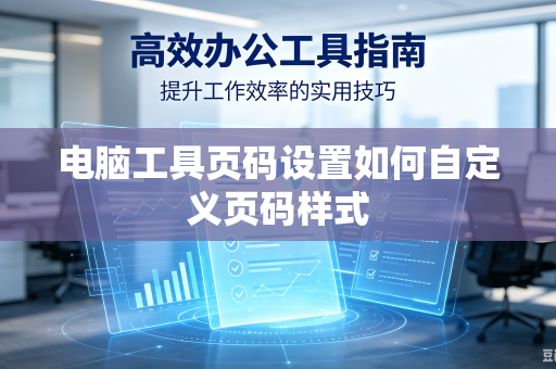 电脑工具页码设置如何自定义页码样式