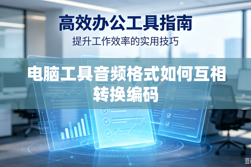 电脑工具音频格式如何互相转换编码