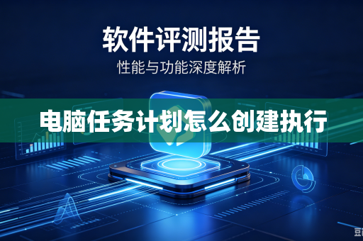 电脑任务计划怎么创建执行