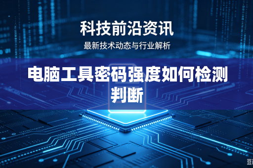 电脑工具密码强度如何检测判断