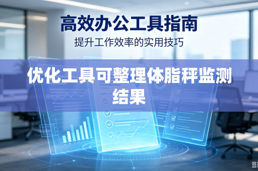 优化工具可整理体脂秤监测结果
