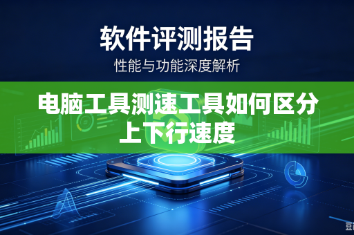 电脑工具测速工具如何区分上下行速度