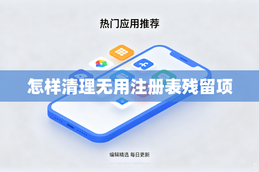 怎样清理无用注册表残留项