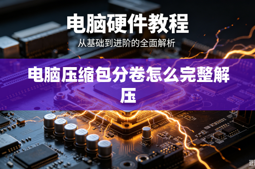 电脑压缩包分卷怎么完整解压