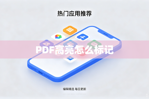 PDF高亮怎么标记