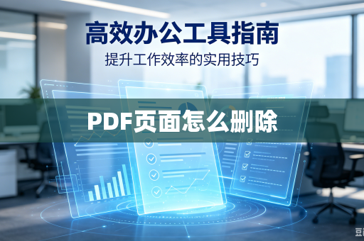 PDF页面怎么删除