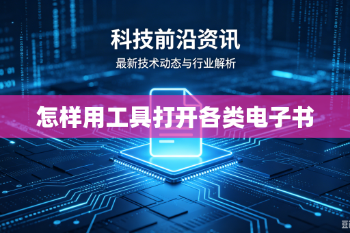 怎样用工具打开各类电子书