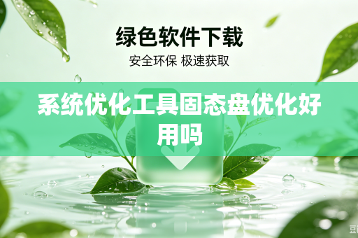 系统优化工具固态盘优化好用吗