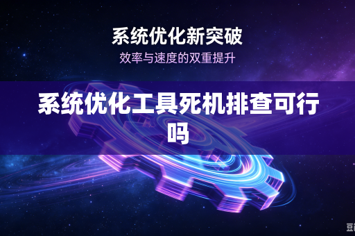 系统优化工具死机排查可行吗