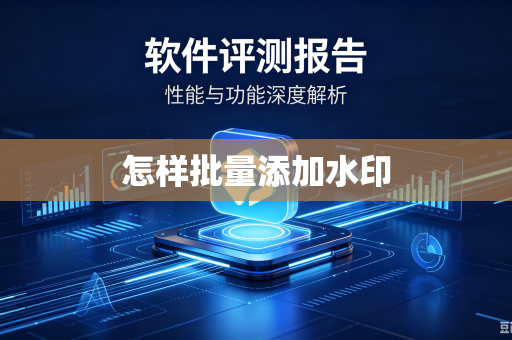 怎样批量添加水印