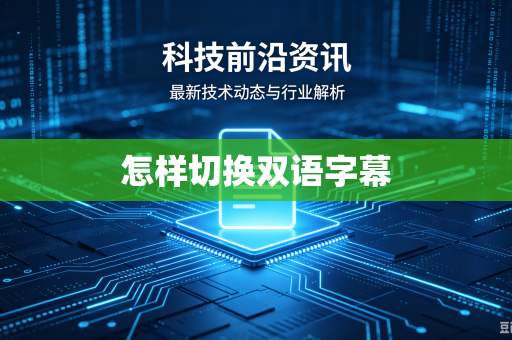 怎样切换双语字幕