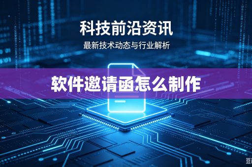 软件邀请函怎么制作