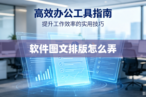 软件图文排版怎么弄