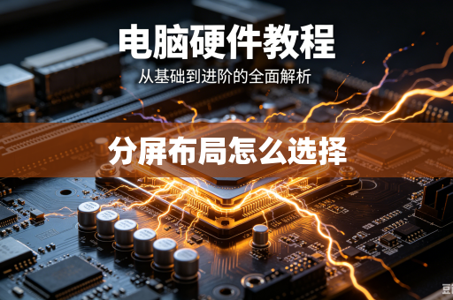 分屏布局怎么选择